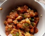 Foto langkah ke 7 dari resep Tumis nugget asam manis saos tiram untuk anak anak.