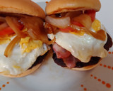 Foto del paso 11 de la receta: Hamburguesas caseras bacon, queso azul y masala