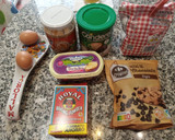 Foto del paso 1 de la receta: Galletas de mantequilla con crema de cacahuete y chocolate