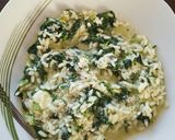 Spenótos-fetás rizottó recept fázis 9 fotója