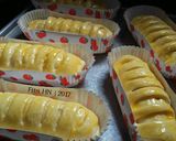 Foto langkah ke 5 dari resep Roti Isi Pisang Coklat Keju.