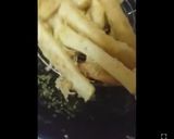 A picture of step 4 of Crunchy frinch fries.