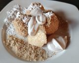 Könnyed túró gombóc-fahéjas tejföllel recept fázis 5 fotója