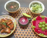 Hình bước làm 6 của món Cơm nhà với các món ngon