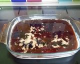 A picture of step 6 of Vickys Self-Saucing Toffee Apple Pudding GF DF EF SF NF.