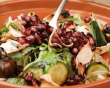A picture of step 6 of Lebanese Fattoush with Pomegranate Molasses.