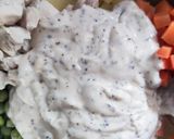 Gambar langkah 7 resipi Olivier Salad (Russian Salad).