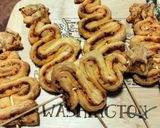 Foto del paso 6 de la receta: Arbolitos navideños de hojaldre salados