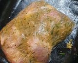 A picture of step 2 of Fall-Apart Roasted Pork Shoulder with Rosemary, Mustard Garlic.