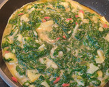Foto del paso 4 de la receta: Tortilla de patatas y espinacas