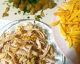 عکس مرحله 3 از دستور ساندویچ مرغ و سیب زمینی