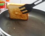 Foto langkah ke 6 dari resep 1. Roti bakar rainbow/toast rainbow mozarella chesee.