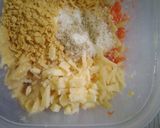 Foto langkah ke 2 dari resep Nugget wortel keju corn flakes.