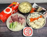 日式味噌馬鈴薯燉豚肉湯的食譜步驟1照片