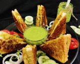 A picture of step 7 of Smoked Paneer Tikka Sandwich.