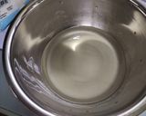 A picture of step 1 of Coconut Jelly with Red Beans.