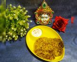 A picture of step 4 of Sabudana Thalipeeth.