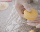 A picture of step 6 of Basic Perfect Scones using 100% strong bread flour.