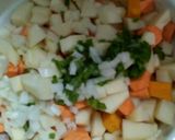 Foto del paso 1 de la receta: Tortilla primavera con lo que se tiene en casa