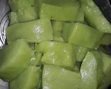 Hình bước làm 6 của món Bánh đúc lá dứa