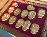 Une image de l'étape 4 de Biscuits skull à la noix de coco.