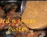 A picture of step 4 of Anda pulao.
