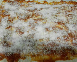 Foto del paso 5 de la receta: Pizza de salsa de tomate con carne