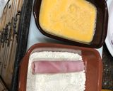 Foto del paso 1 de la receta: Flamenquines de jamón York, queso havarti, espárragos blancos y champiñones