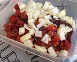 Une image de l'étape 6 de Bœuf sauté aux tomates, oignon et épices anardana.