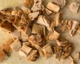 A picture of step 1 of Chicken Caesar Salad.