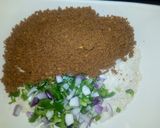 A picture of step 1 of Gadamurqi (kwadon garin kwaki).