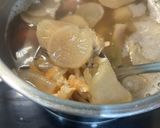 Hình bước làm 5 của món Nui Sao Nấu Tôm Khô