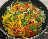 Hình bước làm 5 của món Miến xào bò kiểu Hàn - Japchae phiên bản siêu thịt 🥩🥩🥩