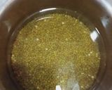 A picture of step 1 of Green Moong dal pakoda.