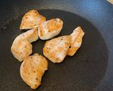 A picture of step 2 of Chicken Caesar Salad.