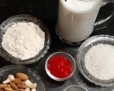 A picture of step 1 of Whole wheat flour rasmalai/rasaje.