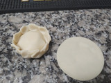 Empanaditas de puerro y panceta ahumada en freidora de aire