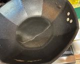 A picture of step 1 of Classic Chinese Shrimp Fried Rice.