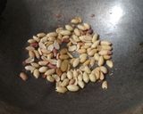 A picture of step 1 of Peanut chikki.