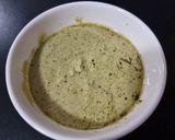A picture of step 3 of Peanut chutney for idli dhosa.