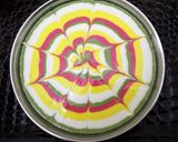 A picture of step 6 of Multi Coloured Designer Idli Cake.