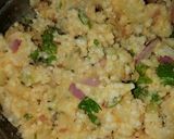 A picture of step 1 of Crunchy juicy sago vada.