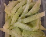 Foto del paso 4 de la receta Raya al vino blanco y patatas aromatizadas al ajo y perejil