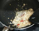 Foto langkah ke 5 dari resep Nasi Bakar Ayam Teri Kemangi.