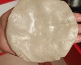 A picture of step 2 of Millet bread.