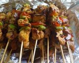 A picture of step 4 of Chicken kebab.