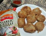 A picture of step 6 of Mince Shami kabab 😃😃.
