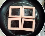 รูปขั้นตอนการทำที่ 2 ของ แพนเค้กข้าวสแปม (Spam Rice Pancake)
