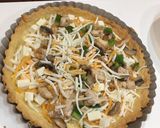Foto langkah ke 4 dari resep Quiche (pie telur dan sayur) creamy dan tasty.