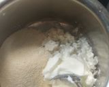 A picture of step 2 of Poha suji appe.